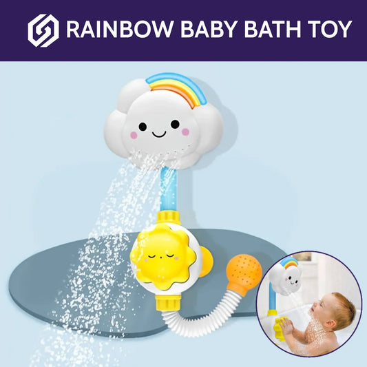 RAINBOW BABY BATH TOY